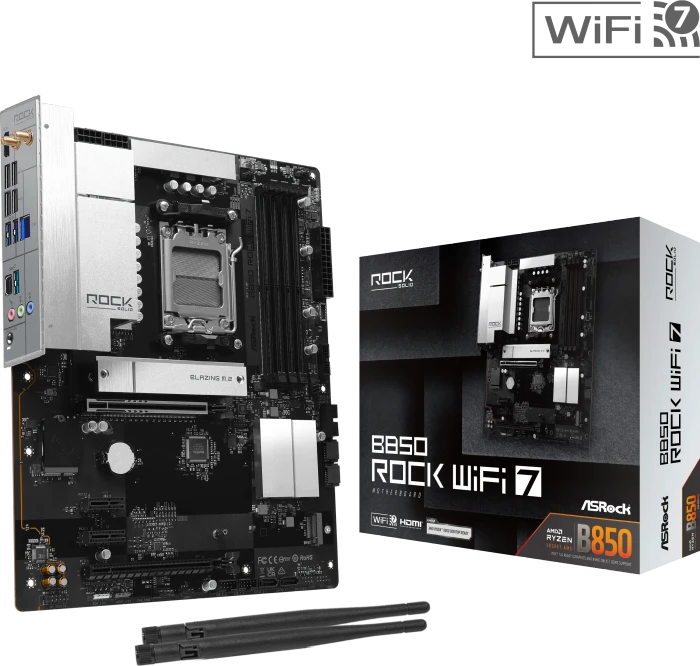 ASRock B850 Rock WiFi 7 (AMD AM5)
