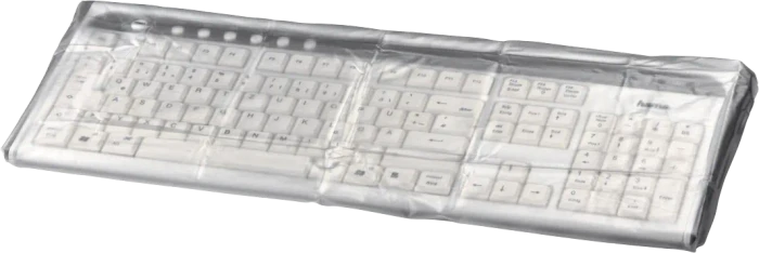 Hama Staubschutzhaube, Tastaturabdeckung, transparent
