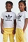 adidas Adicolor Trefoil T-Shirt kurzarm weiß (Junior) Vorschaubild