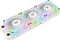 Thermaltake ToughFan EX 120 ARGB Sync White, weiß, 120mm, 3er-Pack Vorschaubild