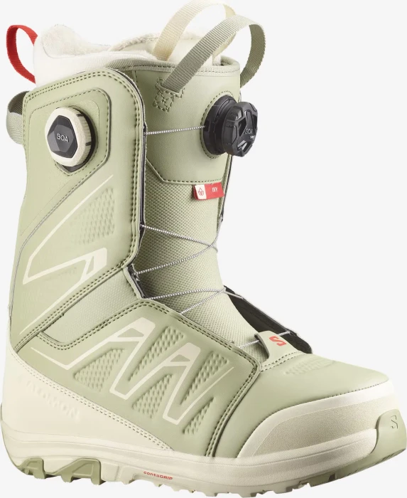 Salomon Ivy BOA SJ BOA Softboot tea/almond milk (Damen) (Modell 2025/2026)