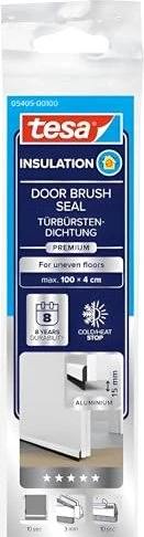 tesa tesamoll COMFORT Türdichtschiene 15mm