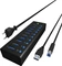 RaidSonic Icy Box IB-AC6110 USB-Hub, 10x USB-A 3.0, USB-B 3.0 [Buchse] Vorschaubild
