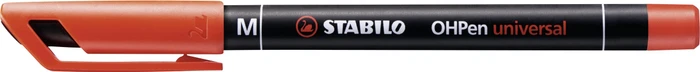 STABILO OHPen universal permanent M rot, 10er-Pack