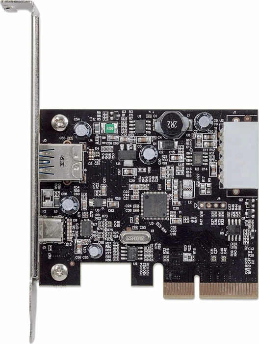 Manhattan 1x USB-C 3.1, 1x USB-A 3.1, PCIe 2.0 x4