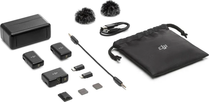 DJI Mic, 2 Sender + 1 Empfänger + Ladeschale