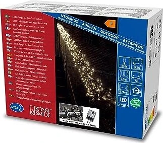 Konstsmide Micro Büschellichterkette LED 576x warmweiß