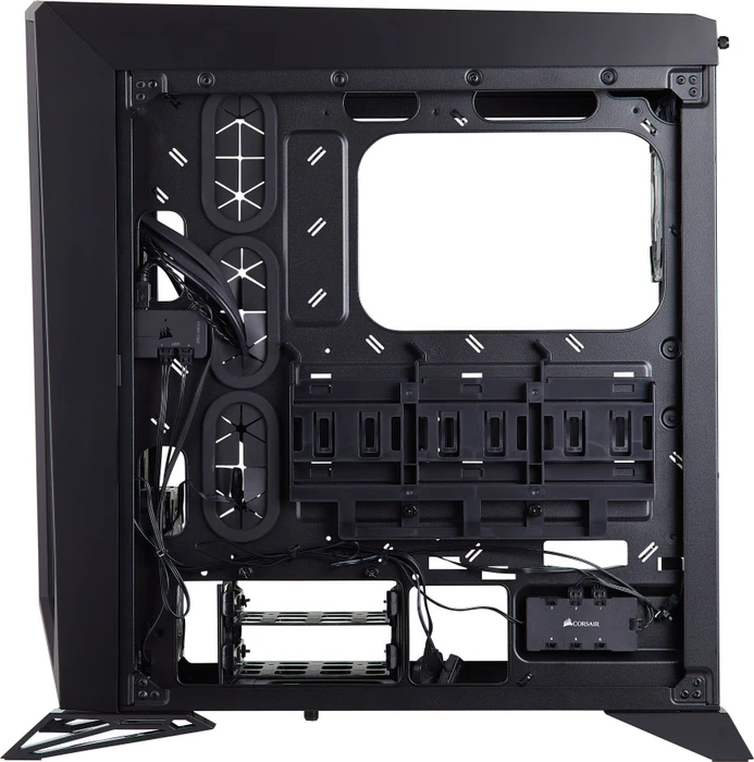 Corsair Carbide Series SPEC-OMEGA RGB, weiß/schwarz, Glasfenster
