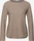 Street One Soft Melange Shirt langarm silk brown mel. (Damen) Vorschaubild