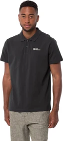 Jack Wolfskin Essential Poloshirt kurzarm black 6001 (Herren)