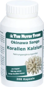 The Nutri Store Okinawa Sango Korallen Kalzium Kapseln, 200 Stück