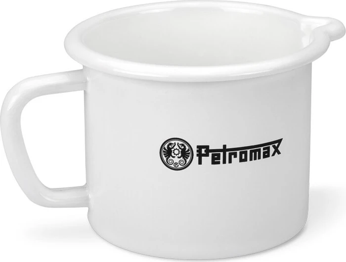Petromax Emaille Milch Becher 1.4l weiß