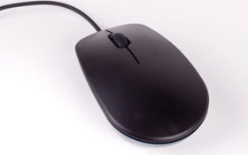 Raspberry Pi The Raspberry Pi Mouse, schwarz/grau, USB (SC0202)