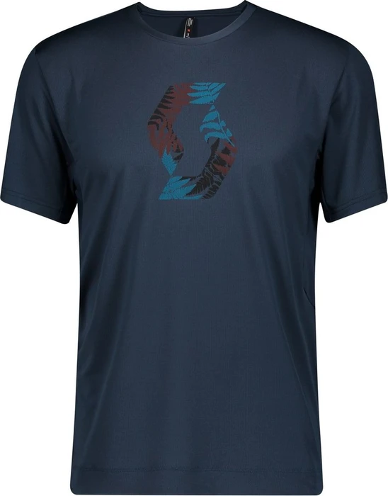 Scott Trail Flow Pro Trikot kurzarm midnight blue (Herren)
