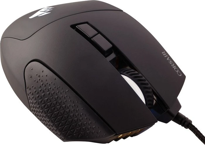 Corsair Scimitar Pro RGB Optical MOBA/MMO Gaming Mouse gelb, USB