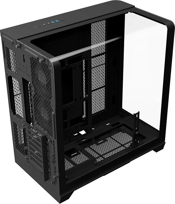 Thermaltake View 390 TG Black, schwarz, Glasfenster