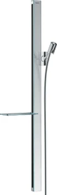 Hansgrohe Unica Brausestange E 90cm mit Isiflex Brauseschlauch 160cm chrom
