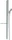 Hansgrohe Unica Brausestange E 90cm mit Isiflex Brauseschlauch 160cm chrom (27640000)