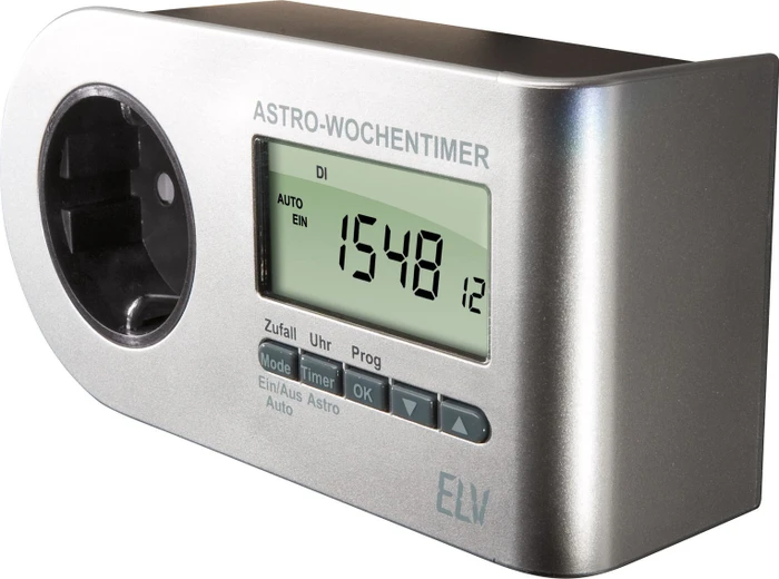 ELV WTA100 Zeitschaltuhr mit Astrofunktion/Steckdose