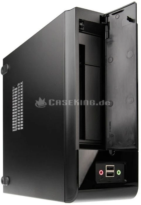In Win BM639 USB 2.0 schwarz, Mini-ITX, 160W proprietär