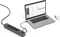 Hama Steckdosenleiste mit Schalter, 4-fach, 1x USB-A/2x USB-C 65W USB-PD, 1.4m, schwarz/grau Vorschaubild
