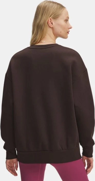 Under Armour Rival Oversize Sweatshirt kona brown/white (Damen)