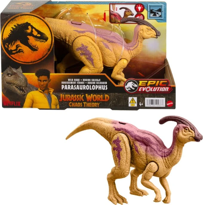 Mattel Jurassic World - Wild Roar Parasaurolophus