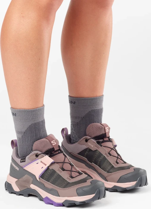 Salomon X Ultra 5 GTX iron/shadow gray/deep blue (Damen)