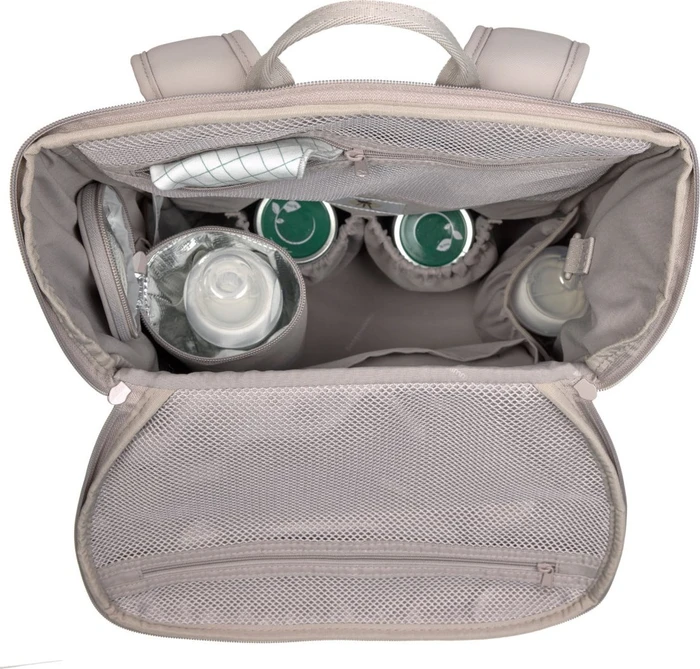 Lässig Slender Up Backpack Wickelrucksack taupe