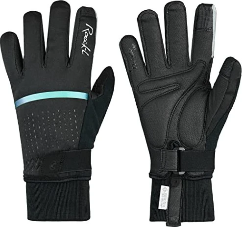 Roeckl Watou Fahrradhandschuhe black/cameleon green (Damen)