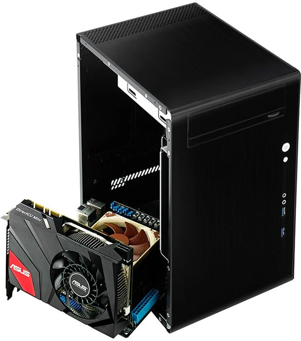 ASUS GeForce GTX 760 DC Mini, GTX760-DCMOC-2GD5, 2GB GDDR5, 2x DVI, HDMI, DP