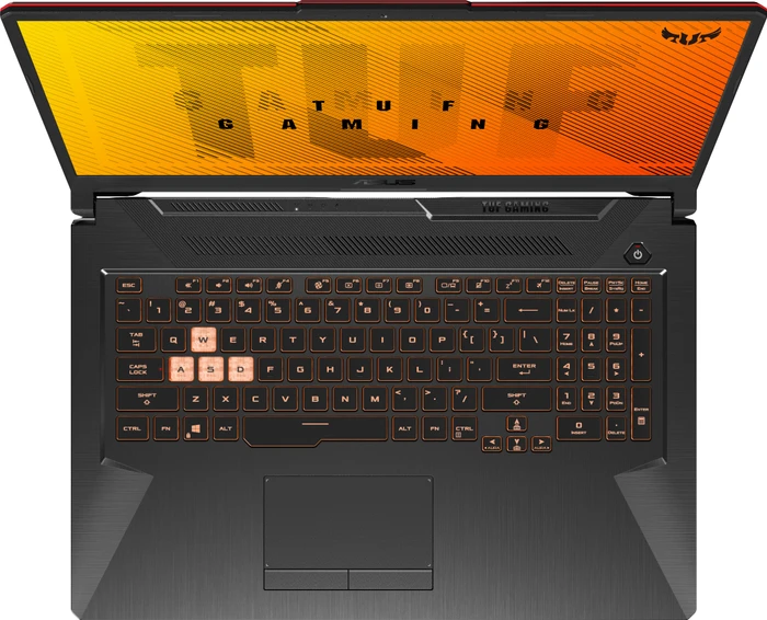 ASUS TUF Gaming F17 FX706HE-HX012T, Bonfire Black, Core i7-11800H, 16GB RAM, 1TB SSD, GeForce RTX 3050 Ti, DE