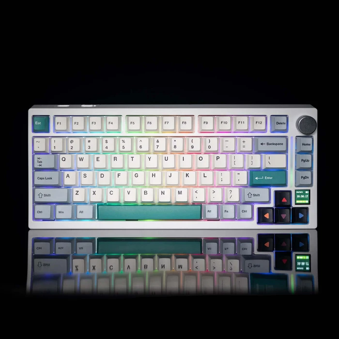 Gamakay TK75 SOCD Silent Mechanical Keyboard, Phoenix V2 linear, USB/Bluetooth, DE