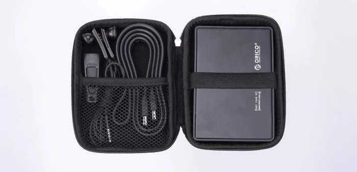 Orico 2.5" HDD Protection Bag, Tasche für externe Festplatte, 2.5", grün
