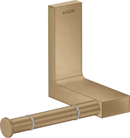Hansgrohe Axor Universal Rectangular Toilettenpapierhalter brushed bronze