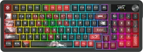 Redragon Artemis K719 Pro Wireless, Anime Edition, LEDs RGB, Hi-Fi Custom, USB/Bluetooth, US