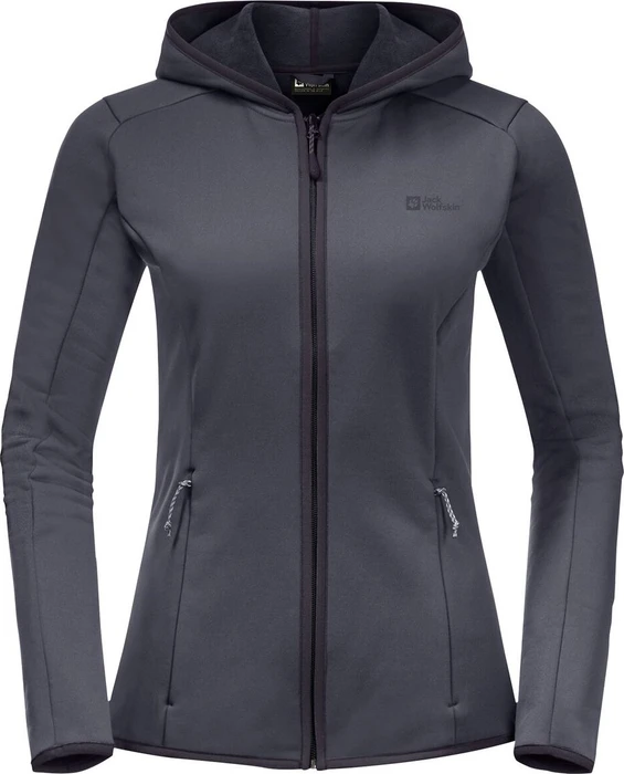 Jack Wolfskin Baiselberg Hoody FZ Jacke dolphin (Damen)