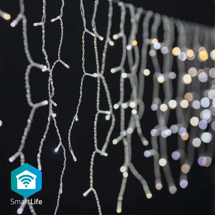 Nedis Smart Life Lichternetz LED 400x warmweiß