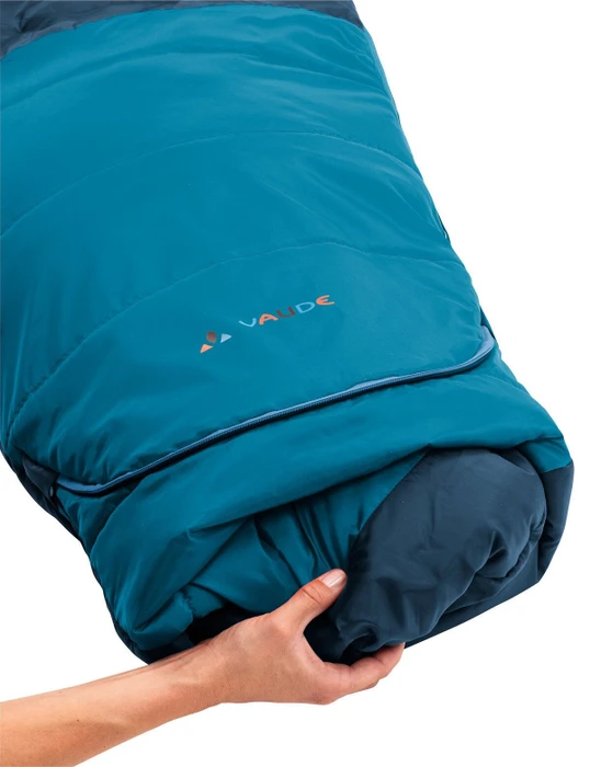 Vaude Alpli Adjust 400 II Mumienschlafsack baltic sea (Junior)