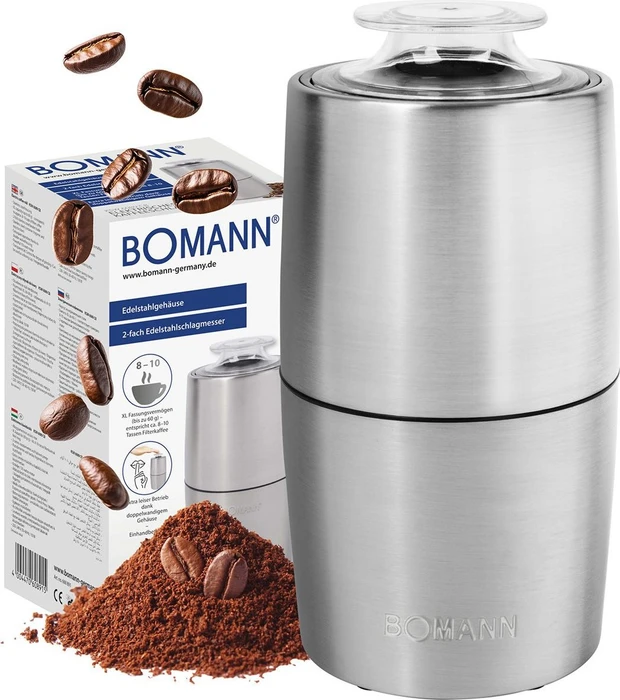 Bomann KSW 6089 CB Kaffeemühle edelstahl