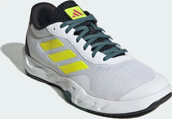 adidas Amplimove Trainer cloud white/lucid lemon/shock pink (Herren)