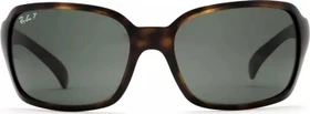 Ray-Ban RB4068 60mm matte havana/polarized green