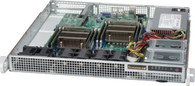 Supermicro SuperChassis 514-505, grau, 1HE, 1x 500W