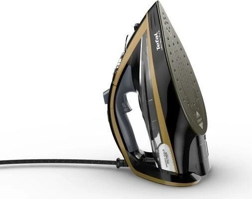 Tefal FV9847 Ultimate Pure Dampfbügeleisen schwarz/gold
