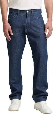 Tom Tailor Marvin Straight Jeans Jeans rinsed blue denim (Herren)