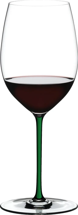 Riedel Fatto A Mano Cabernet/Merlot Rotweinglas grün