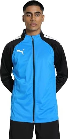 Puma teamLIGA Trainingsjacke electric blue/lemonade (Herren)