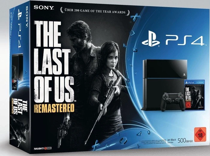 Sony PlayStation 4 - 500GB The Last of Us Remastered Bundle schwarz