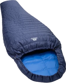 Mountain Equipment Transalp Mumienschlafsack medieval blue/lapis blue