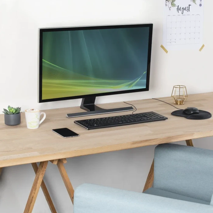 Hama Cortino Wired Tastatur und Maus Set, USB, DE